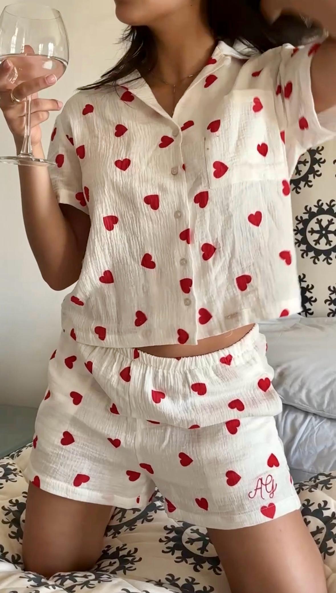 Heart on Sleeve PJ Set